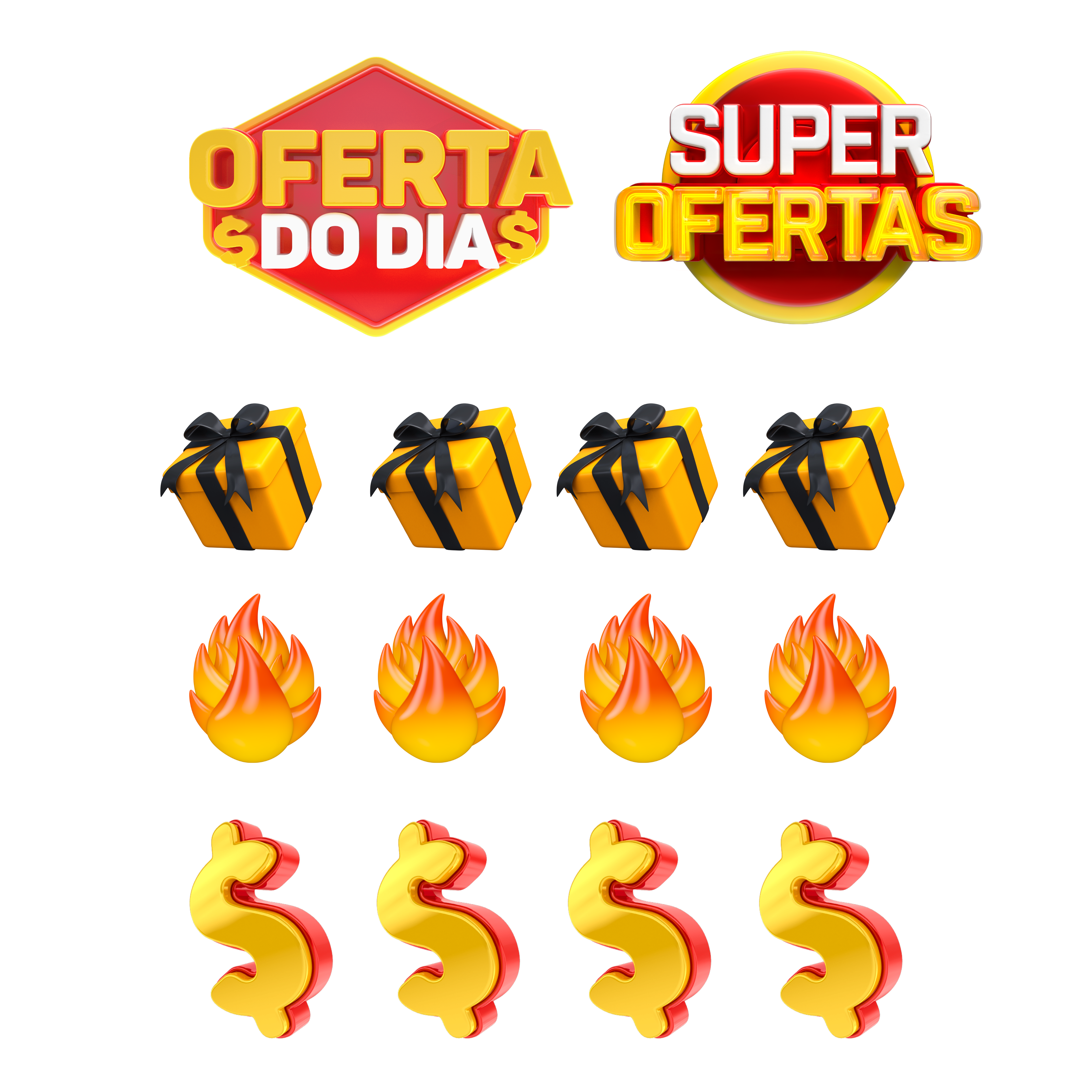 Kit Adesivos Promoção