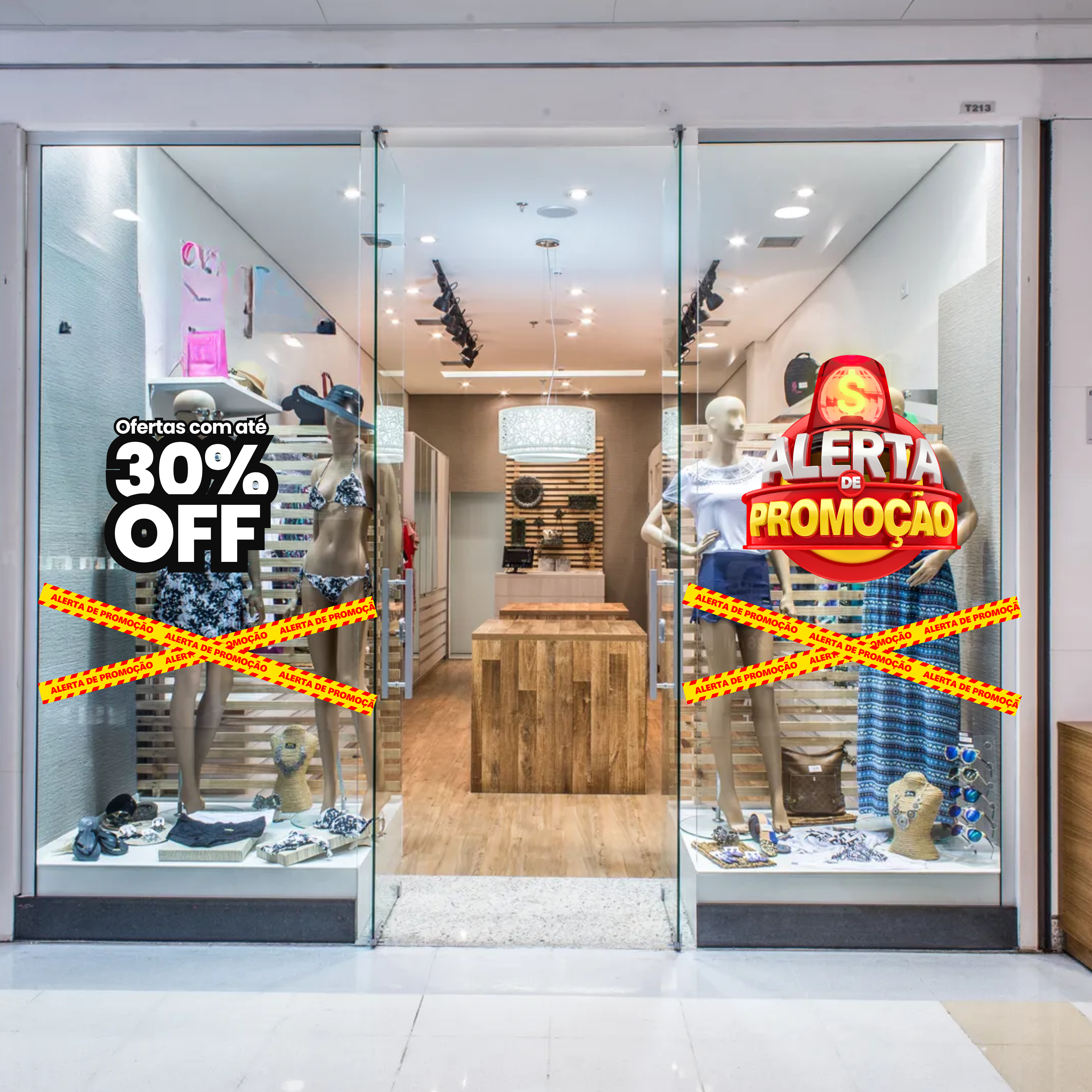 Kit Adesivos Promoção