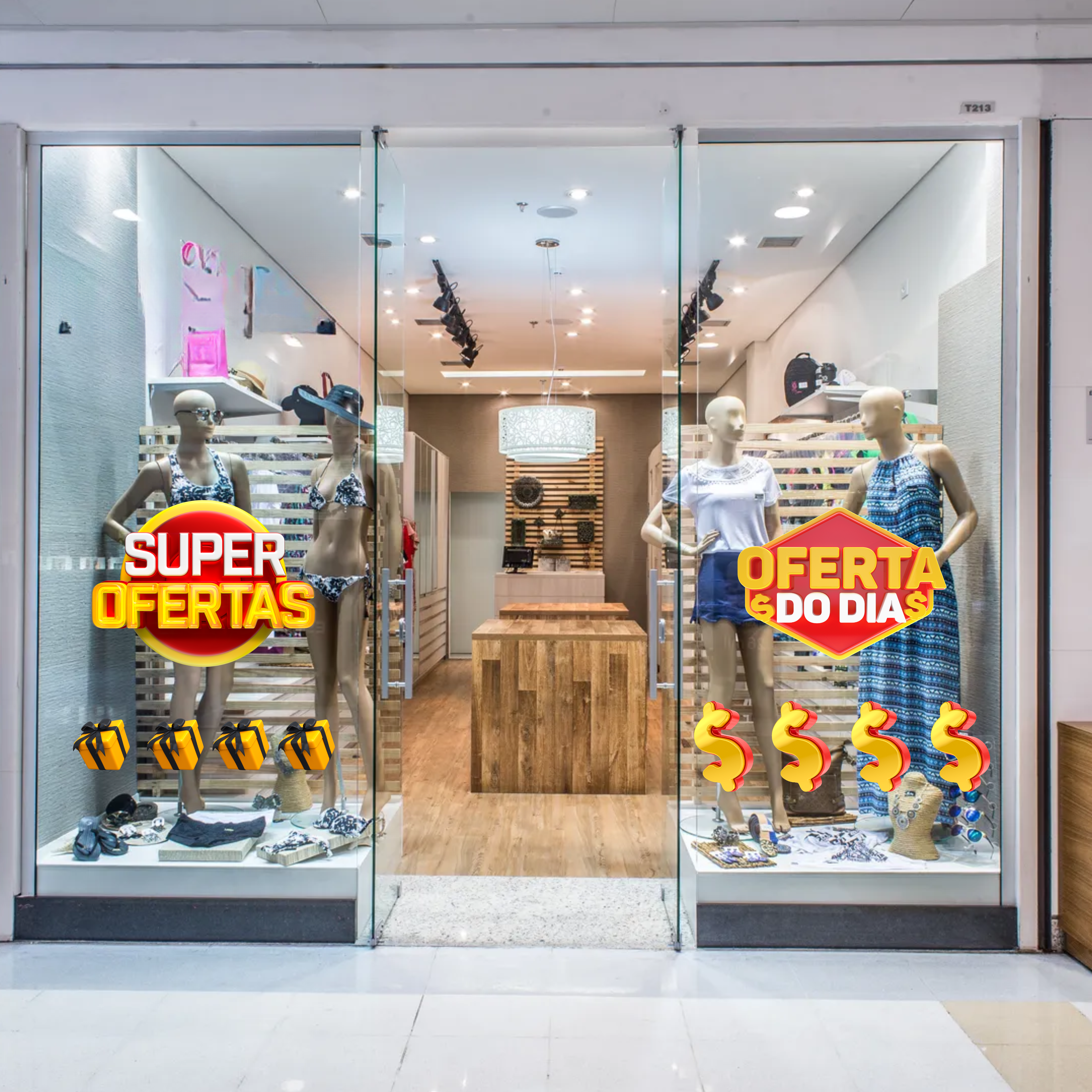 Kit Adesivos Promoção