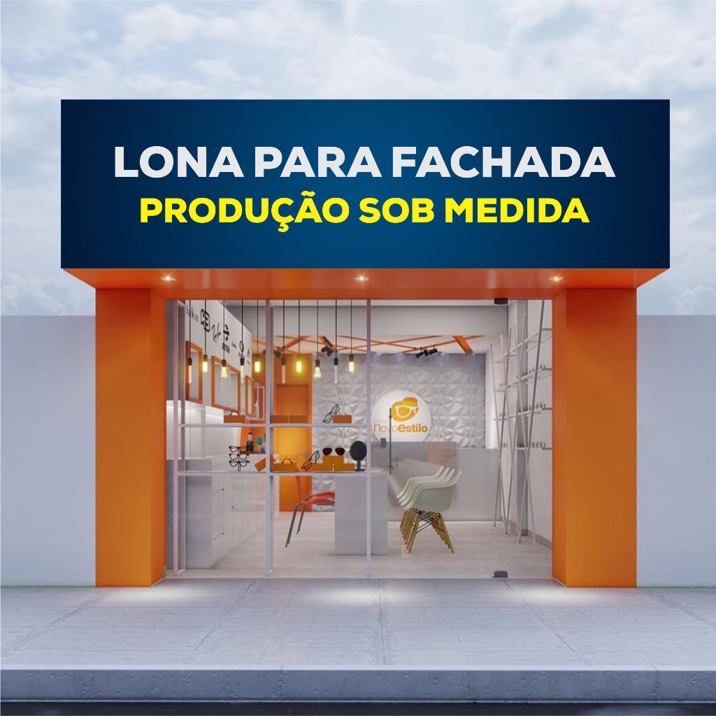 Fachada ou Faixa - Medida 1,5 x 7m